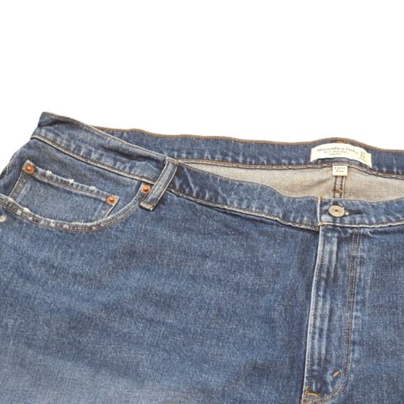 Abercrombie and fitch 4" mom high rise shorts med wash Plus Size 24 New! - Picture 10 of 14
